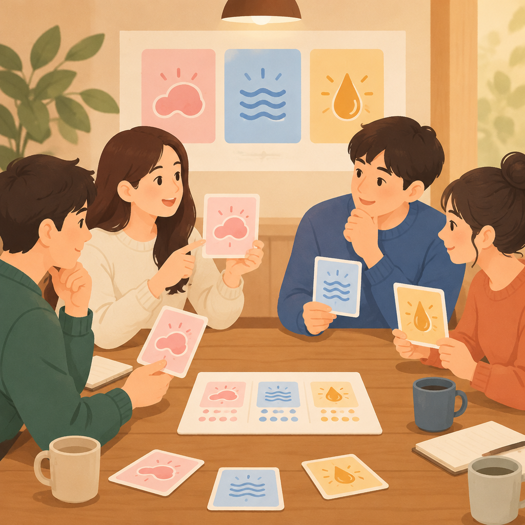 AI 생성 설명 이미지: 안산일동고기집 유니드정육식당 | 여럿이 고기 식감 취향을 맞추는 기준